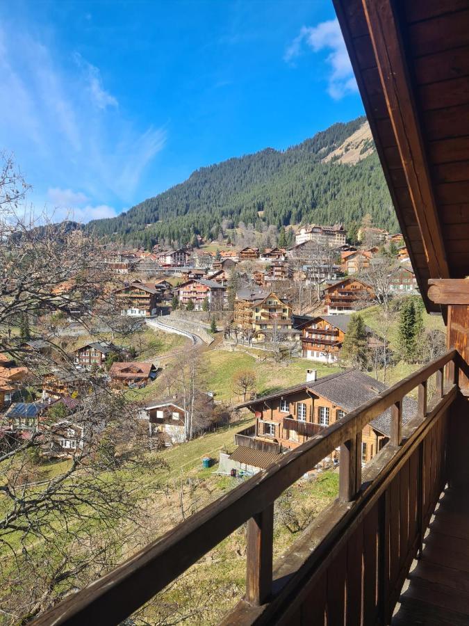 Traditional Chalet In Wengen - Top Floor Apartman Kültér fotó