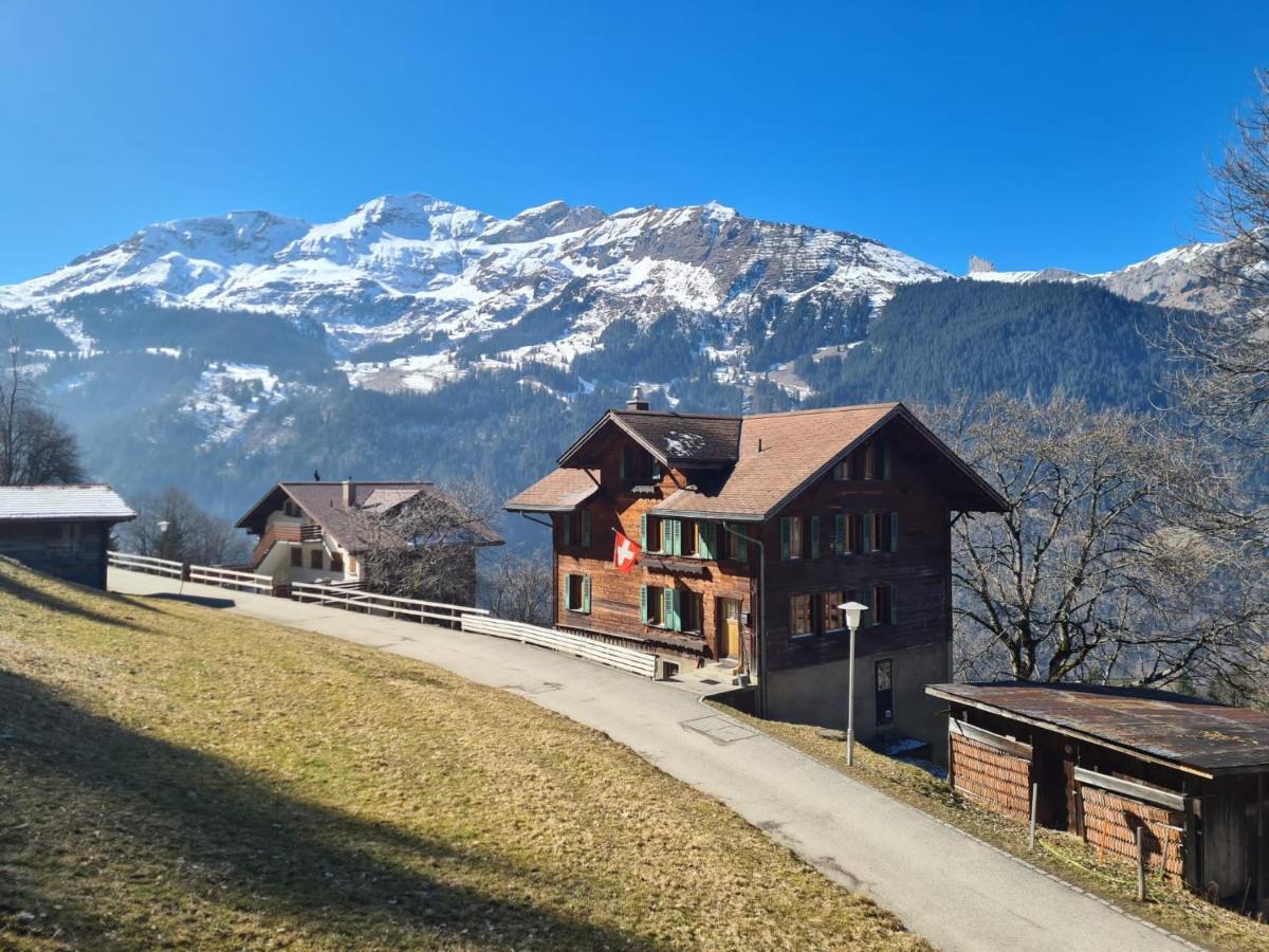 Traditional Chalet In Wengen - Top Floor Apartman Kültér fotó